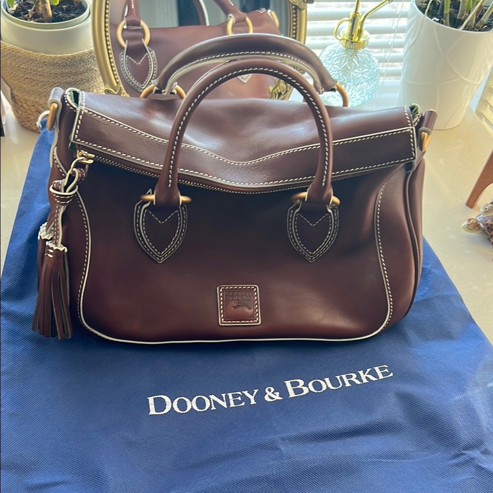 Dooney & Bourke Rich Brown Satchel